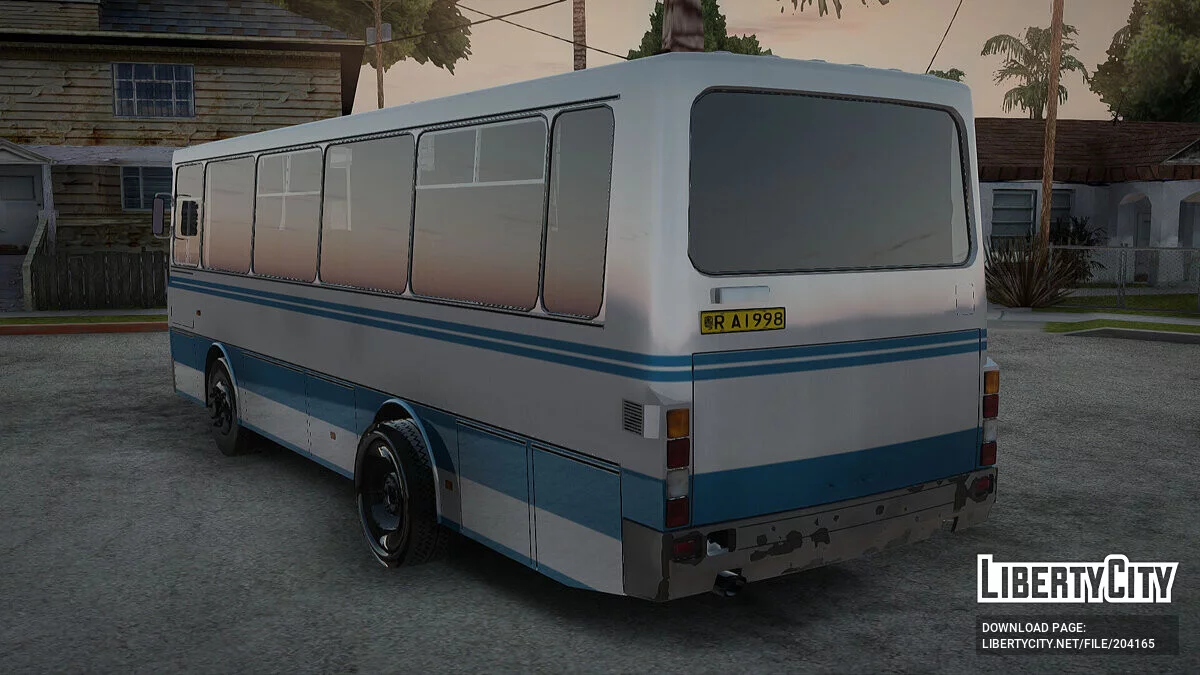 ЛАЗ-A141 1998 / GTA San Andreas
