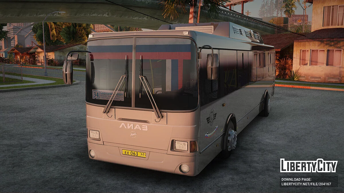 ЛиАЗ 5293.70 2013 / GTA San Andreas