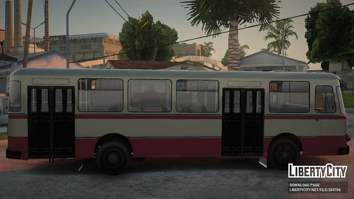 ЛиАЗ-677 / GTA San Andreas