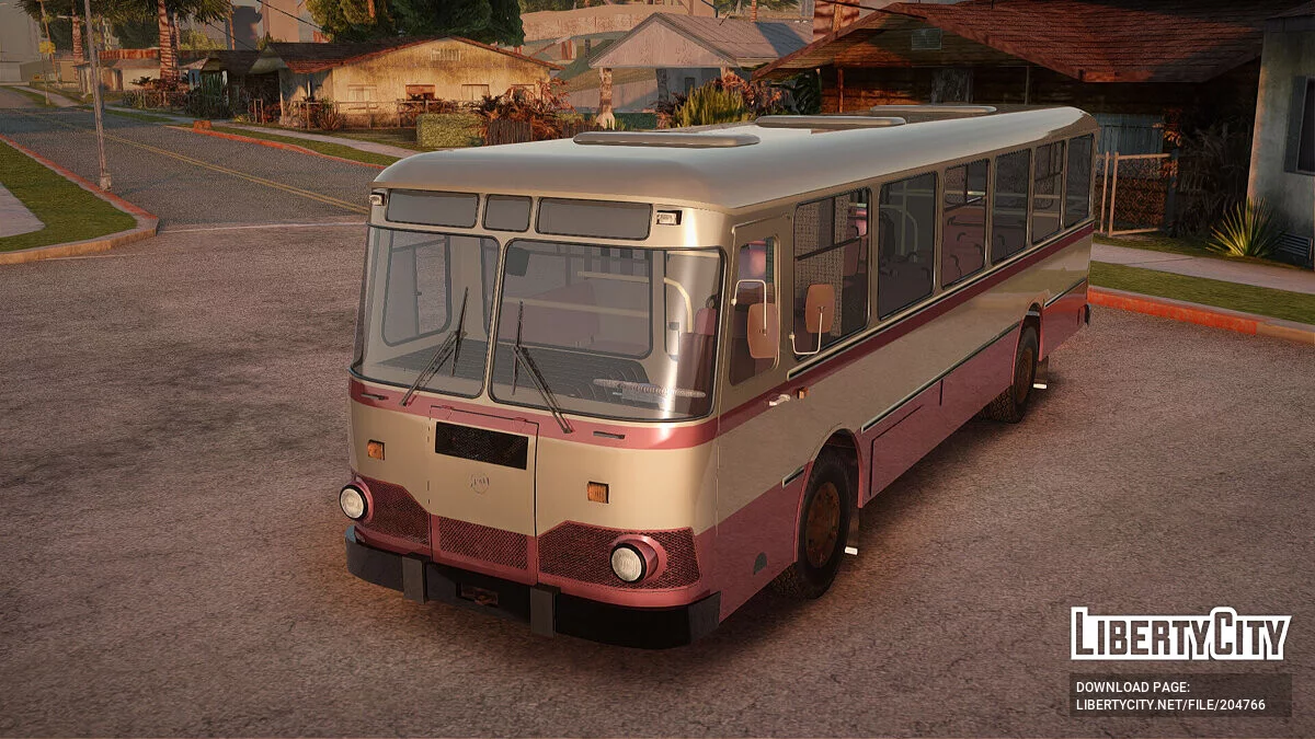 ЛиАЗ-677 / GTA San Andreas
