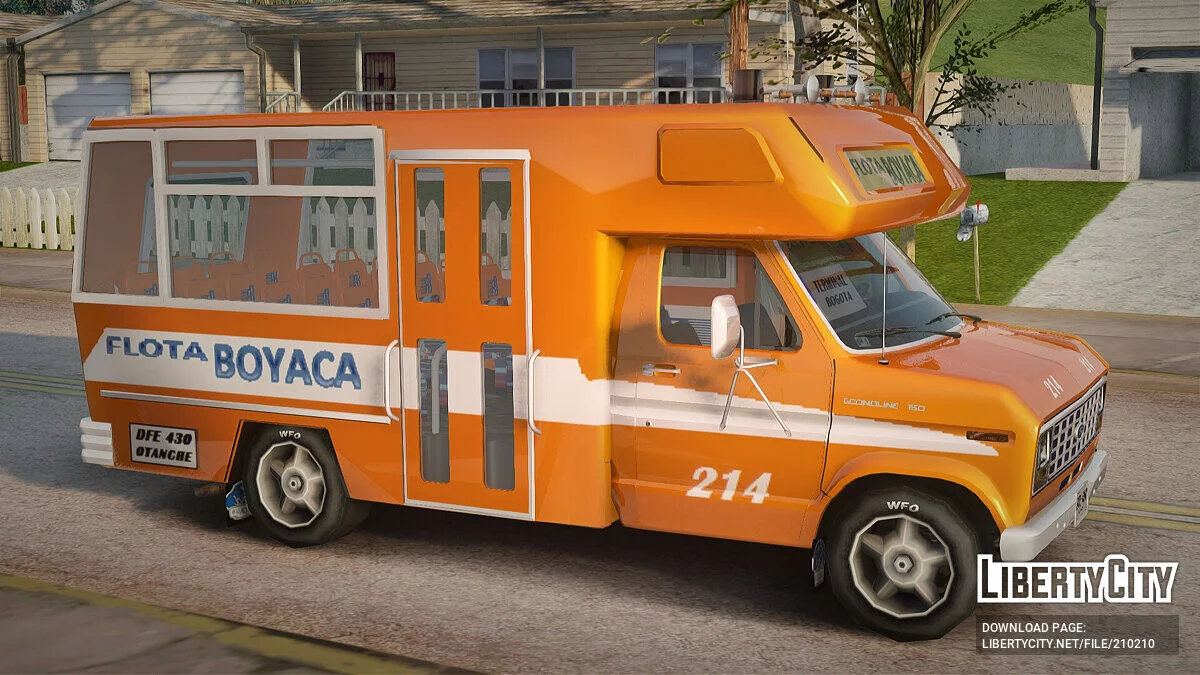 Ford E-150 Bus / GTA San Andreas
