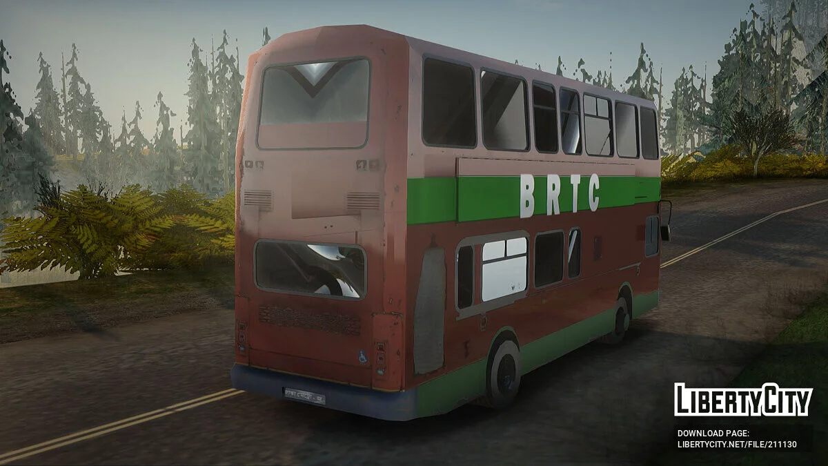 BRTC Double Decker Bus / GTA San Andreas