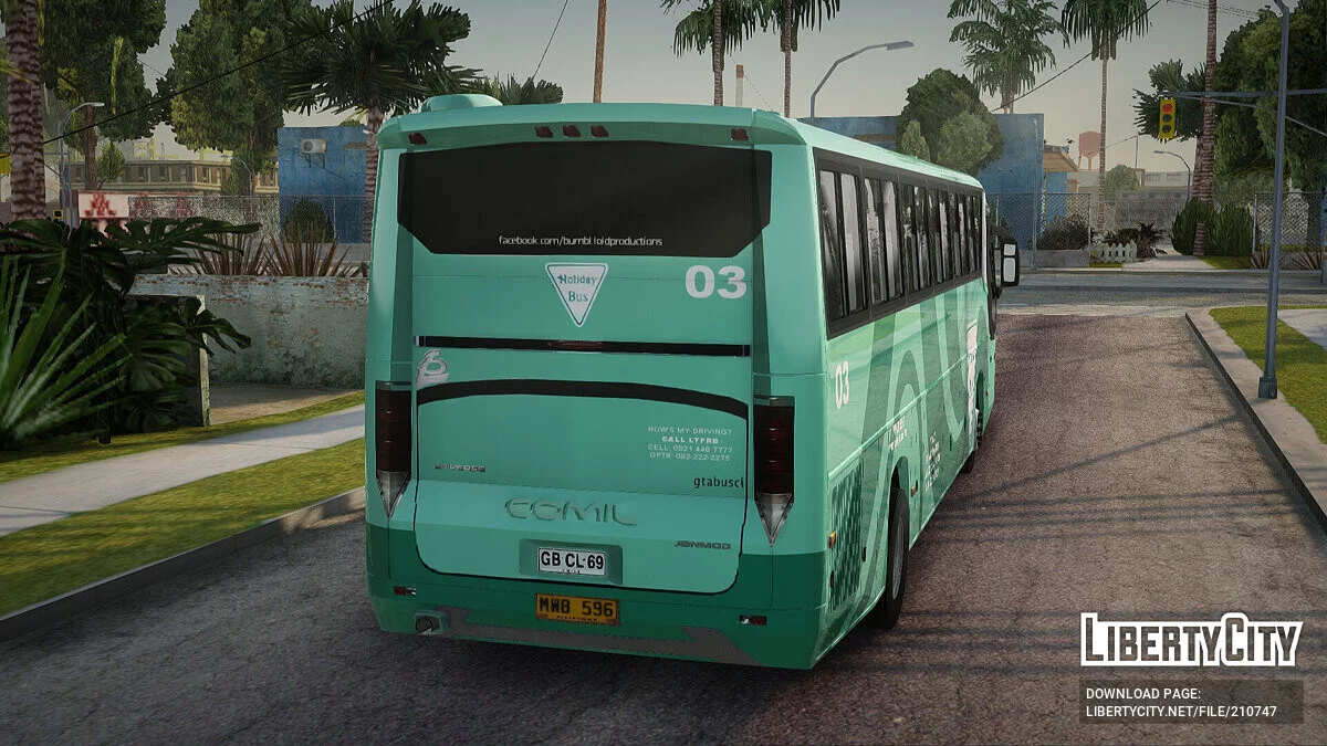 Hyundai Universe (Holiday Bus 03) / GTA San Andreas