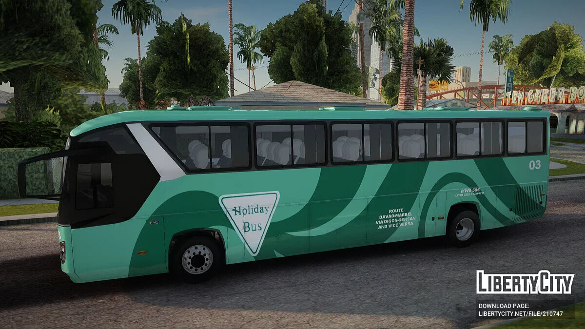 Hyundai Universe (Holiday Bus 03) / GTA San Andreas