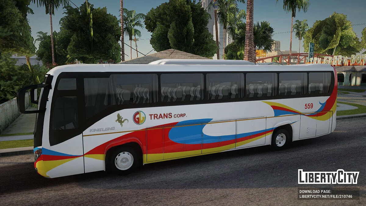 Kinglong XMQ6126Y - GL Trans 559 / GTA San Andreas