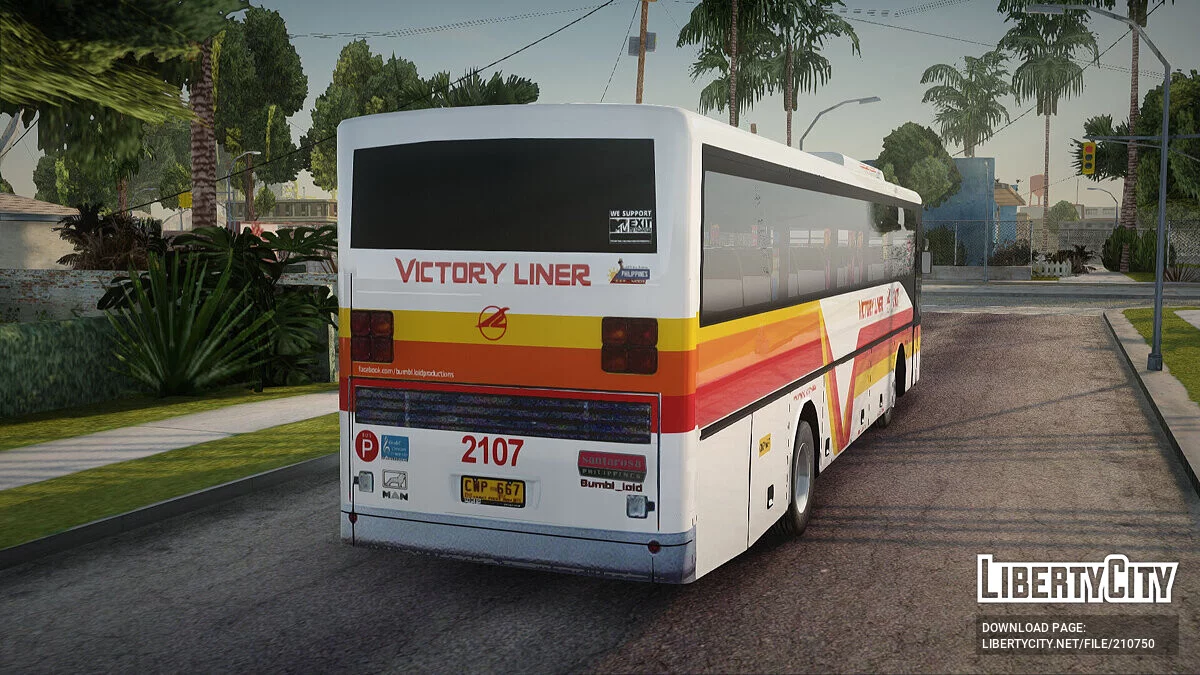 Man 14.220 (Santarosa Exfoh) - Victory Liner 210 / GTA San Andreas
