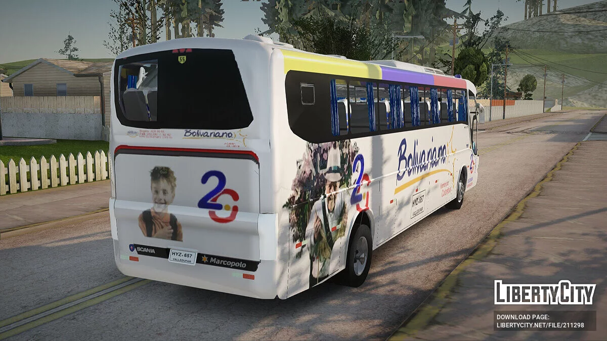 Marcopolo G6 Bolivariano / GTA San Andreas