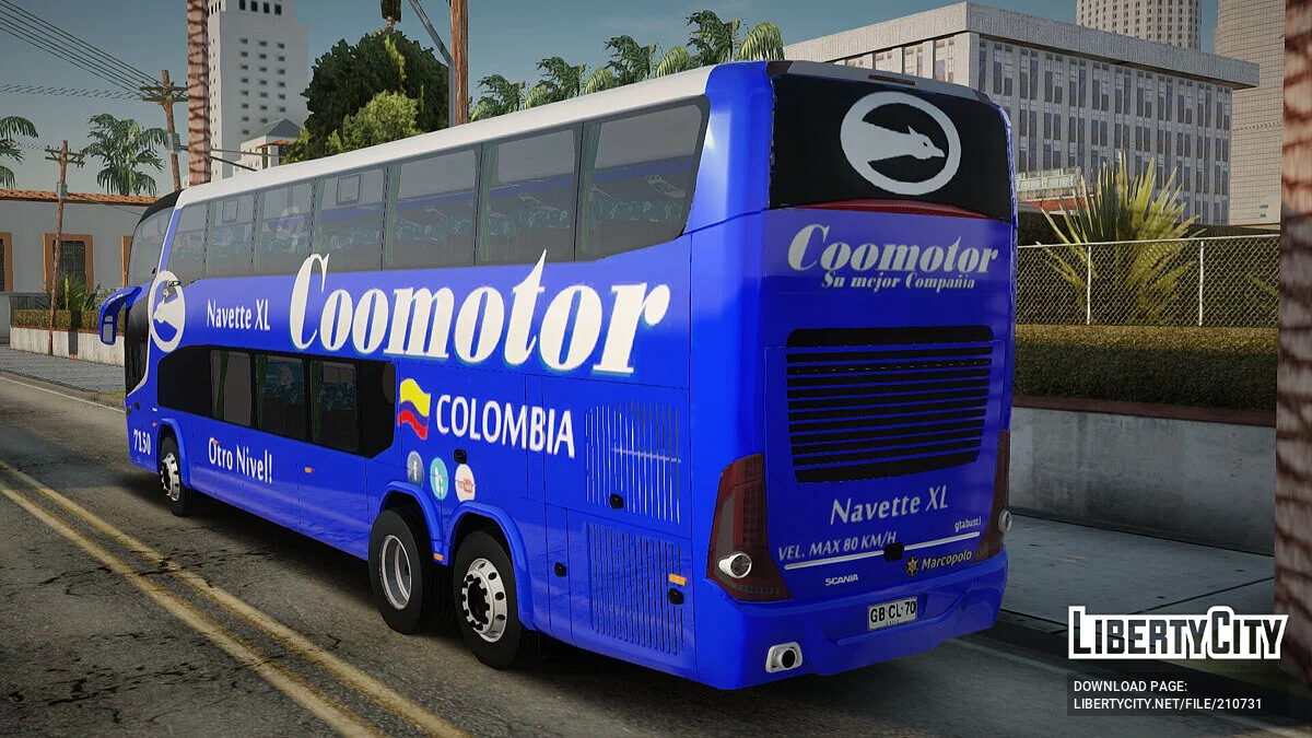Marcopolo Paradiso 1800 DD Navette XL Coomotor / GTA San Andreas