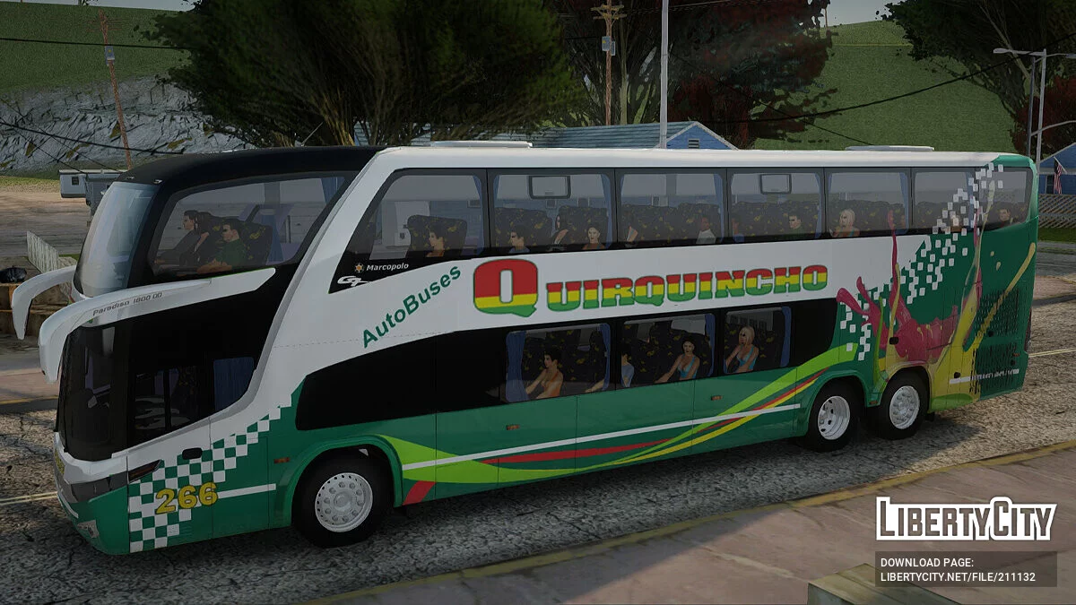 Marcopolo Paradiso G7 1800 DD Quirquincho / GTA San Andreas