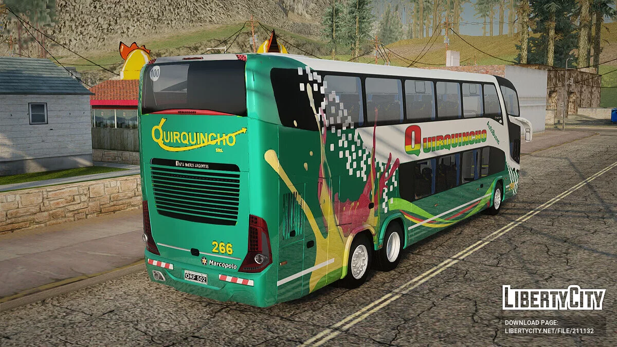 Marcopolo Paradiso G7 1800 DD Quirquincho / GTA San Andreas