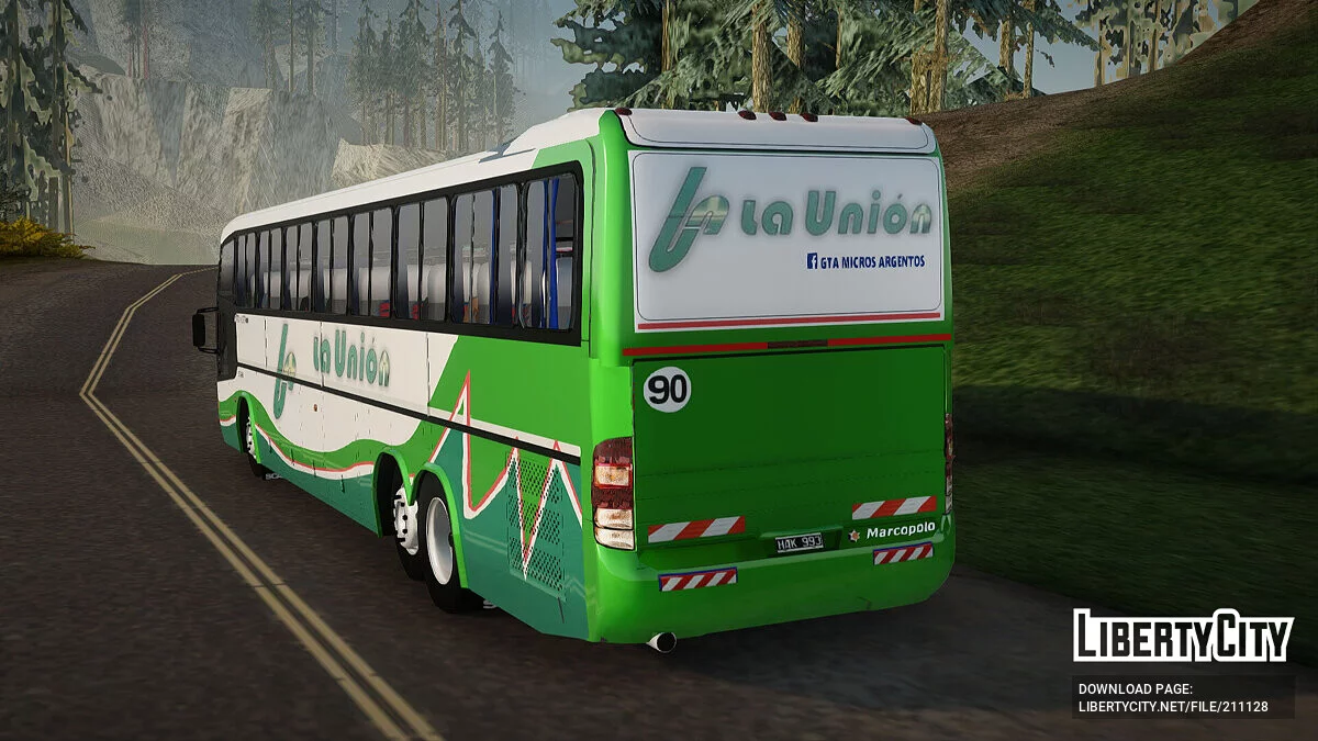 Marcopolo Paradiso GV1150 La Union / GTA San Andreas