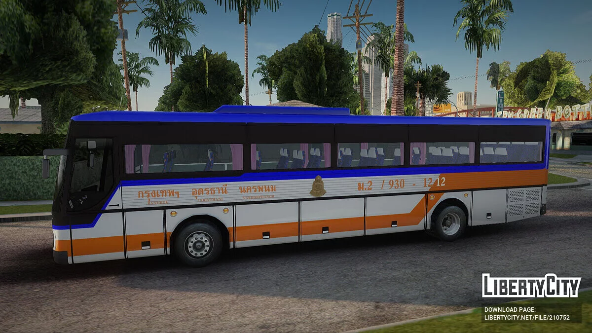 Mercedes-Benz Argentina Thailand Bus / GTA San Andreas