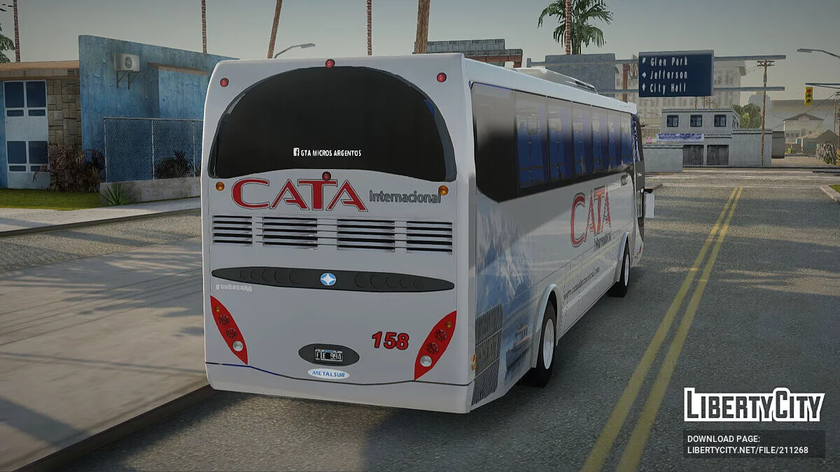 Metalsur Starbus 1 Piso Elevado / GTA San Andreas