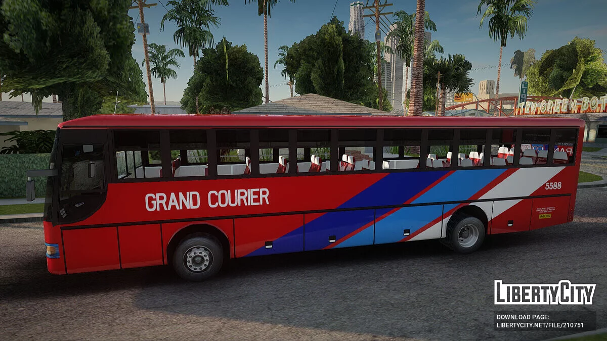 Nissan Diesel Grand Courier 5588 / GTA San Andreas