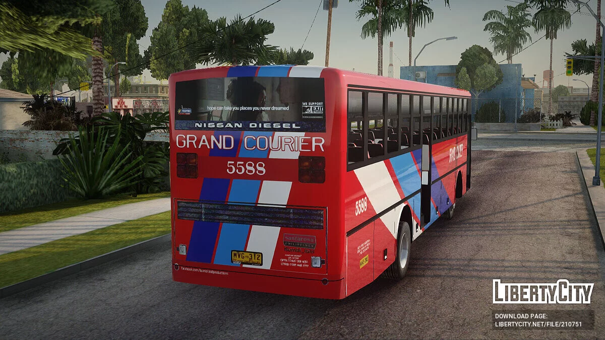 Nissan Diesel Grand Courier 5588 / GTA San Andreas