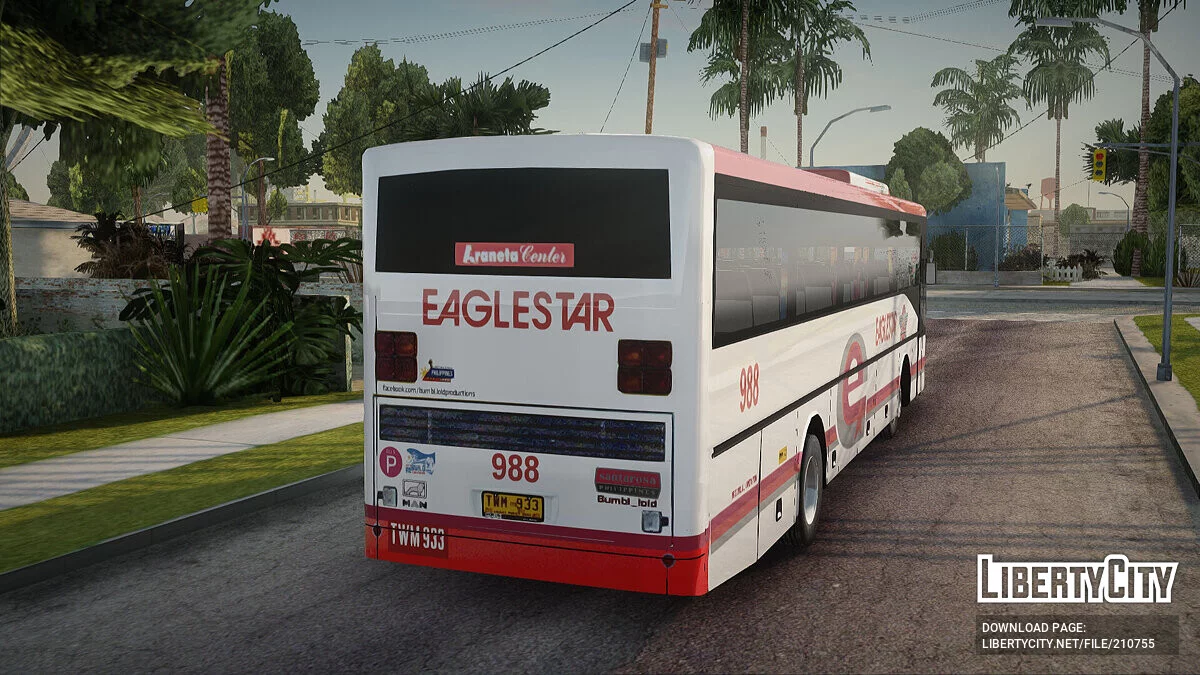 Nissan Diesel UD Santarosa EAGLESTAR 998 / GTA San Andreas