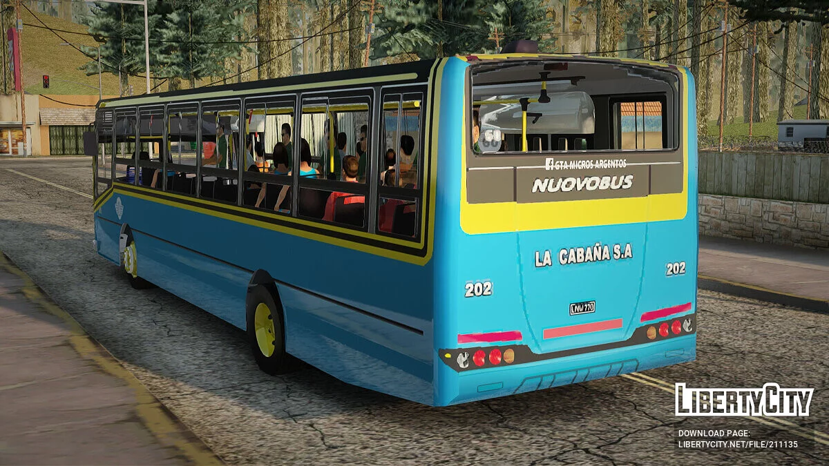Nuovobus Cabañas S.a / GTA San Andreas