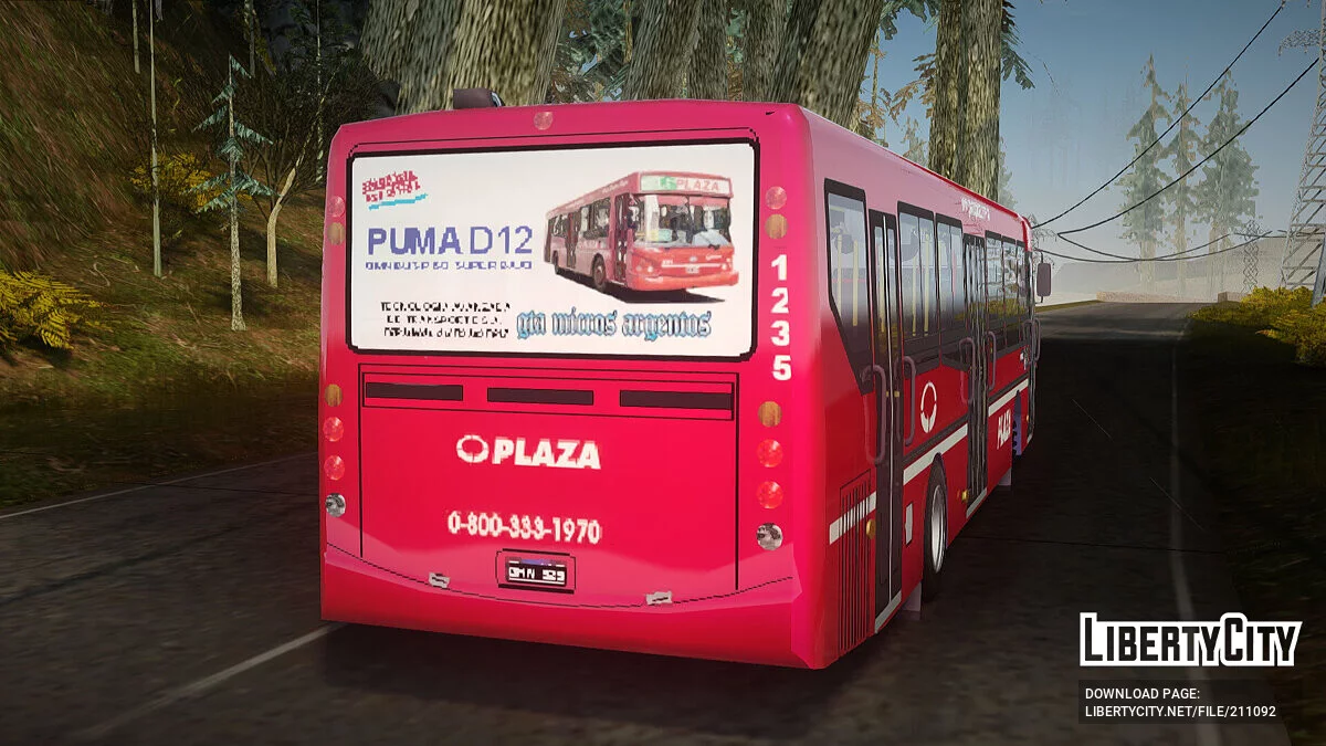 Puma D12 Plaza / GTA San Andreas