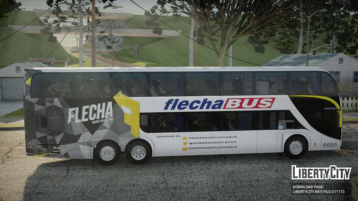 Starbus 2 Flecha Bus Egresados / GTA San Andreas