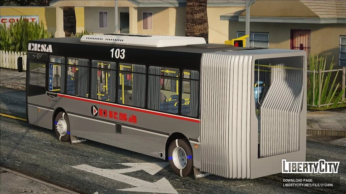 Colectivo Articulado 103B de Corrientes Capital / GTA San Andreas