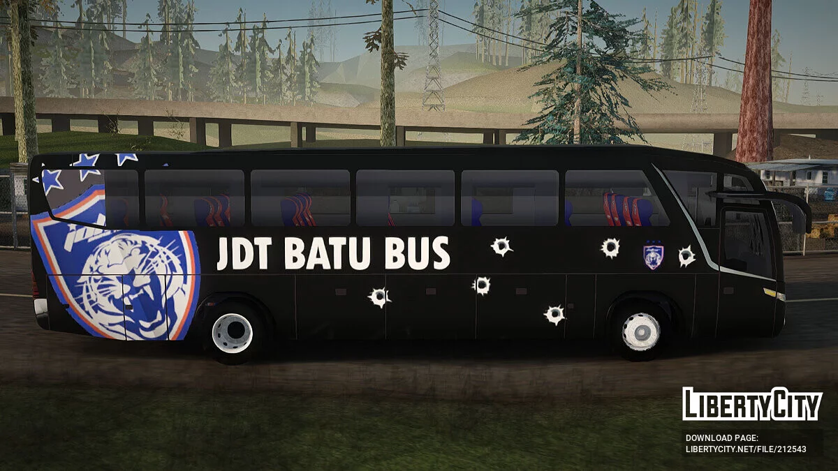 Marcopolo JDT Batu Bus / GTA San Andreas