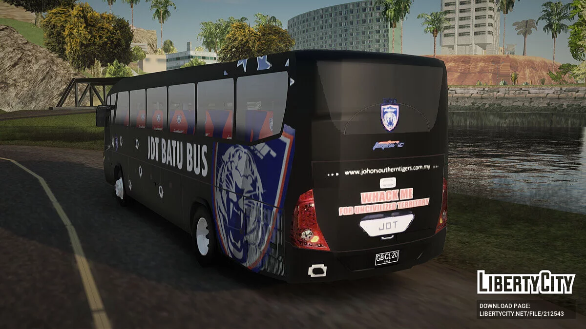 Marcopolo JDT Batu Bus / GTA San Andreas