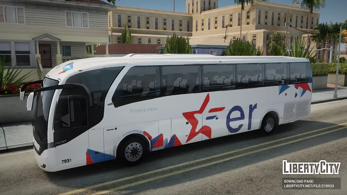 Estrella Roja Primera Clase Neobus New Road / GTA San Andreas