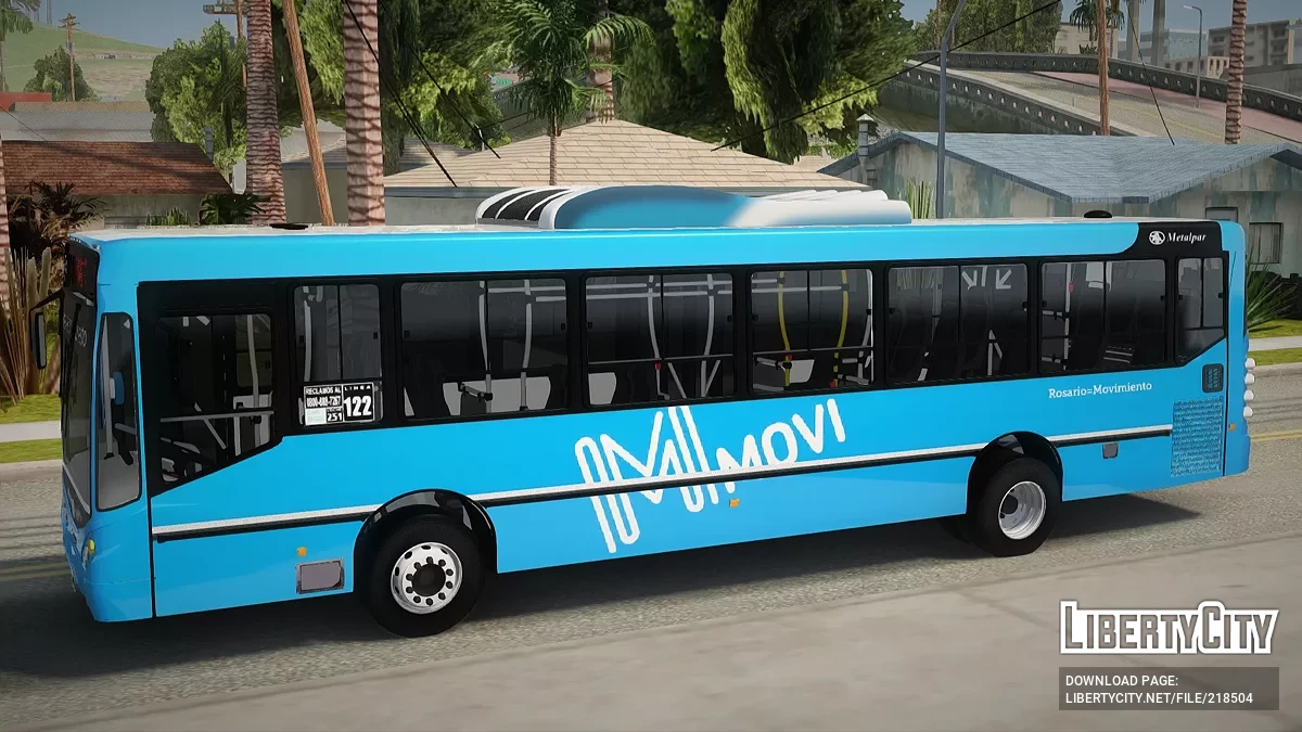 Linea 141 Metalpar Iguazu II MB-1618L-SB / GTA San Andreas