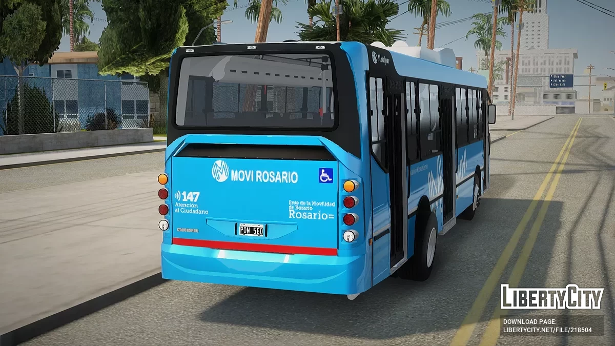Linea 141 Metalpar Iguazu II MB-1618L-SB / GTA San Andreas