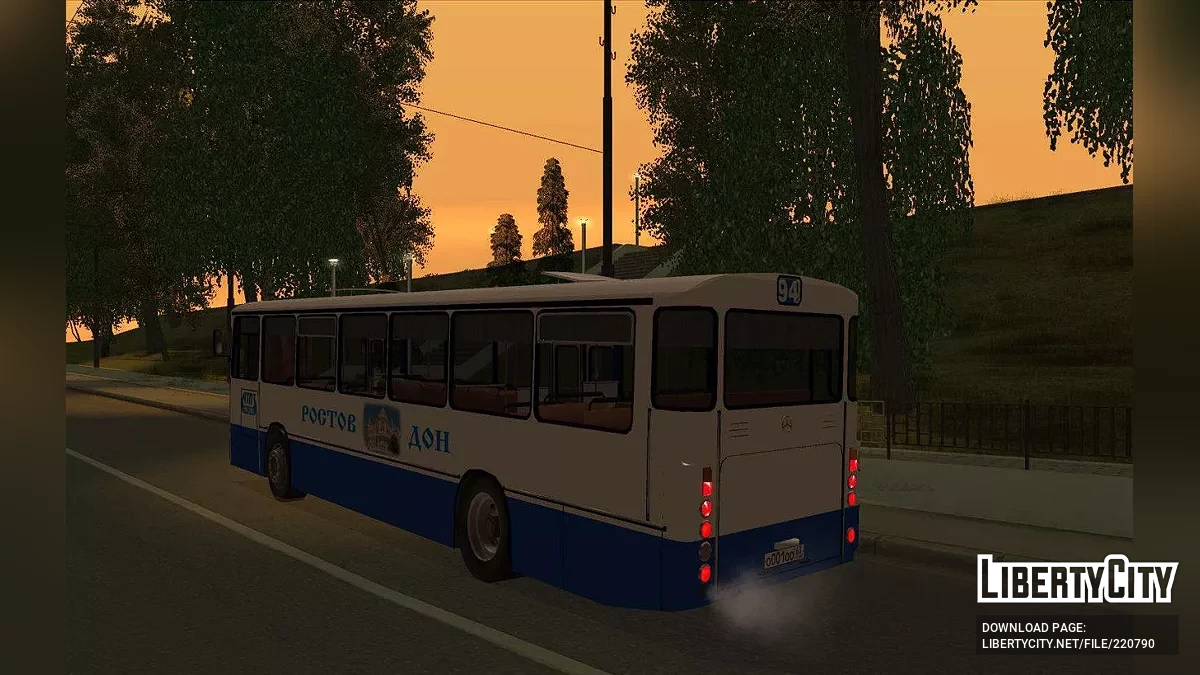 Mercedes-Benz O305 Ростов-на-Дону / GTA San Andreas