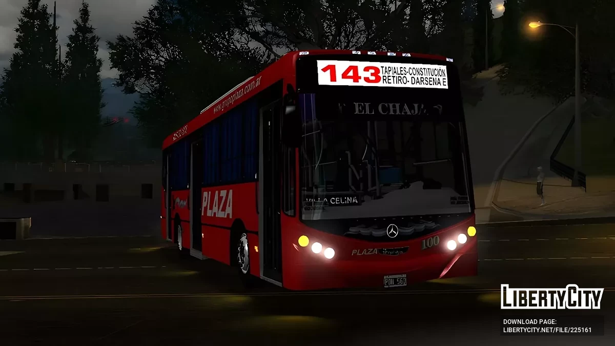 Grupo Plaza Metalpar Iguazú 1618 Interno 100 / GTA San Andreas