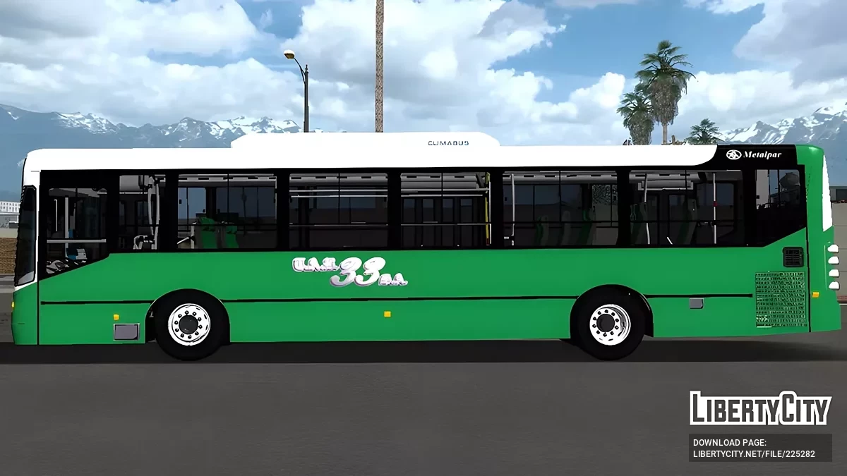 Metalpar Iguazú MB OH1618 Linea 33 / GTA San Andreas