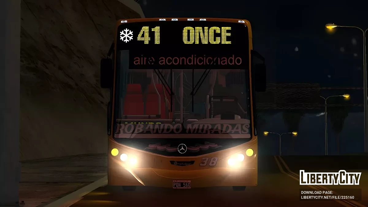 Metalpar Iguazú OH1618 Linea 41 Interno 38 / GTA San Andreas