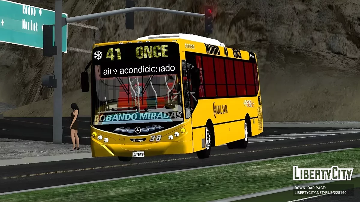 Metalpar Iguazú OH1618 Linea 41 Interno 38 / GTA San Andreas