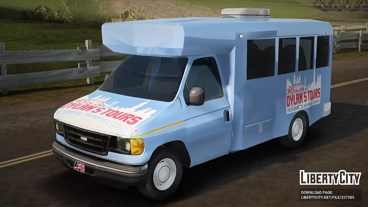 Ford Shuttle Bus / GTA San Andreas