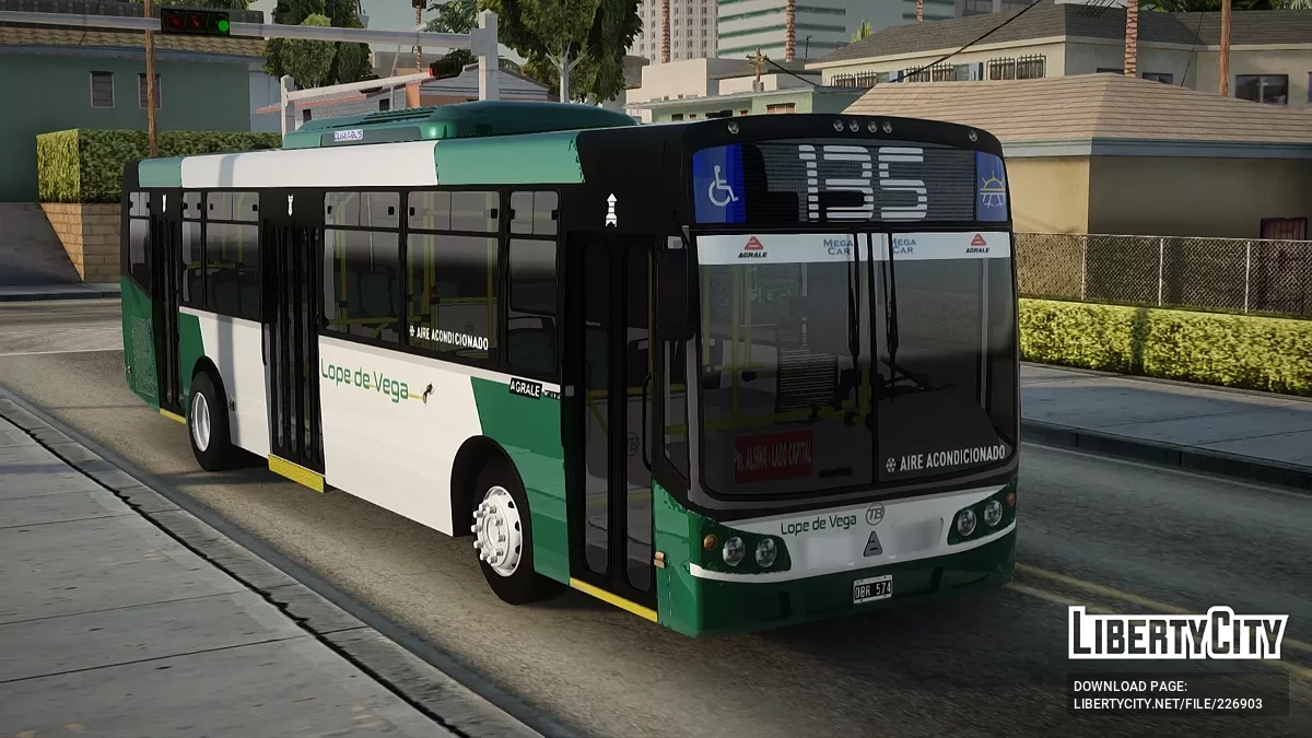 TodoBus Agrale MT15 Linea 135 / GTA San Andreas