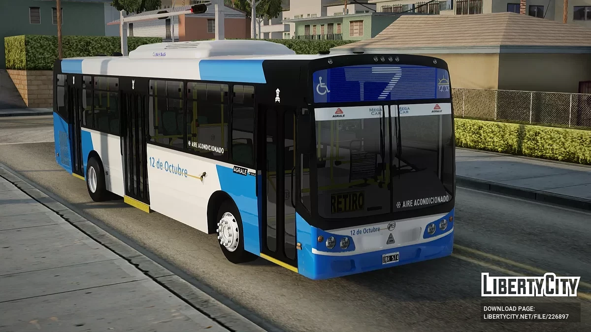 TodoBus Agrale MT15 Linea 7 / GTA San Andreas