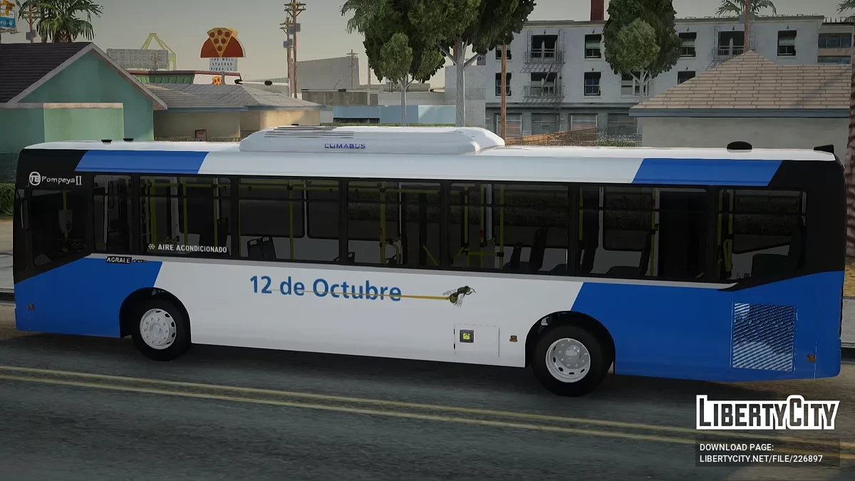 TodoBus Agrale MT15 Linea 7 / GTA San Andreas