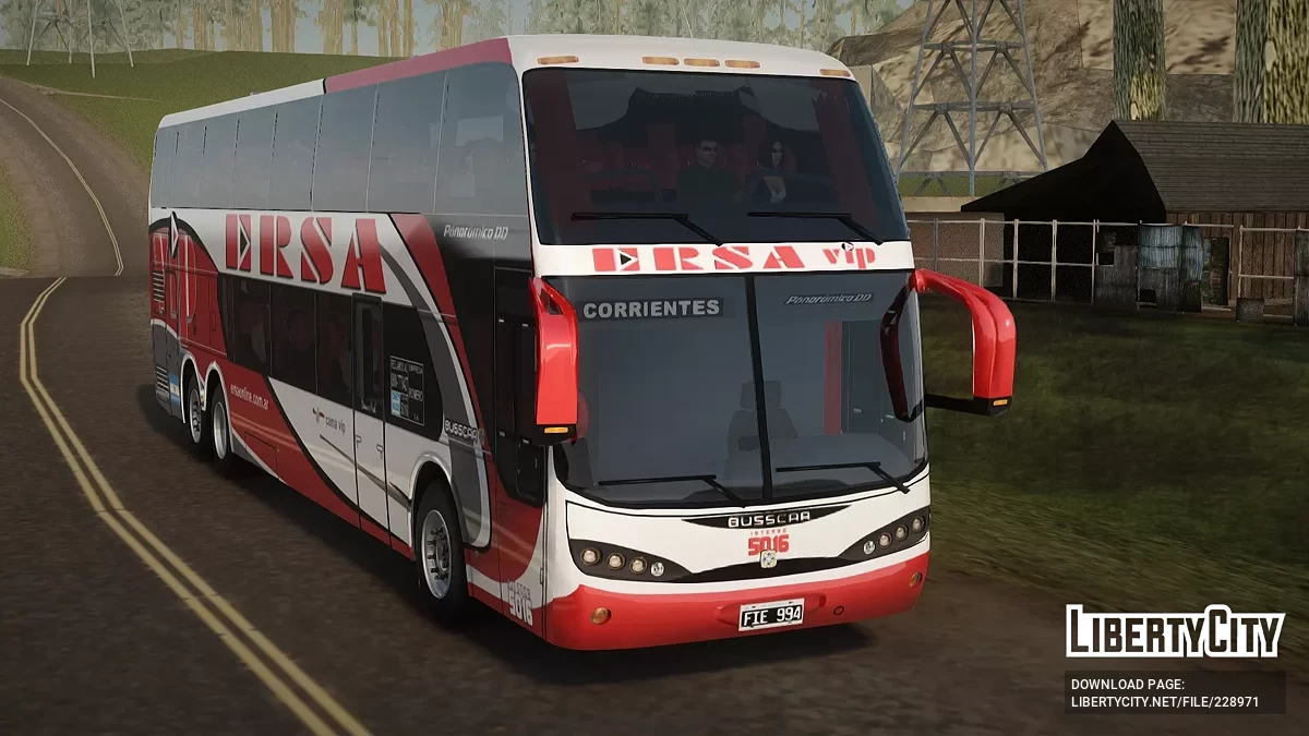 Busscar Panoramico DD Ersa / GTA San Andreas