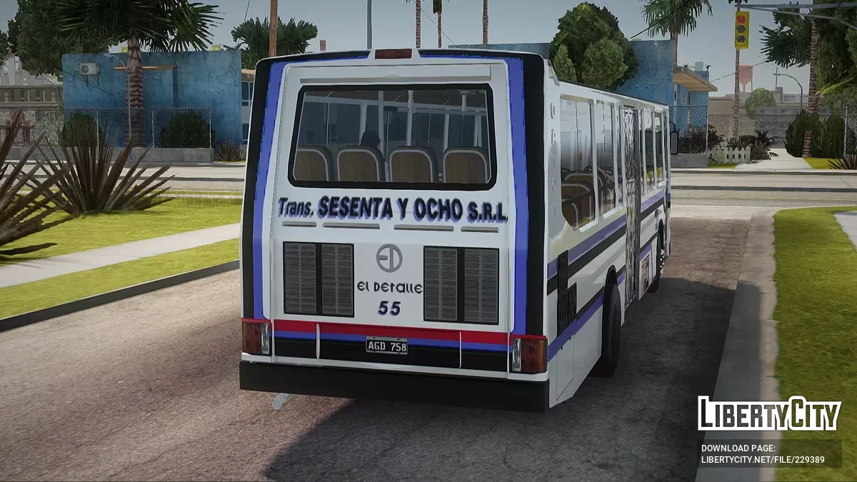 El Detalle OA101 Linea 68 Interno 55 / GTA San Andreas