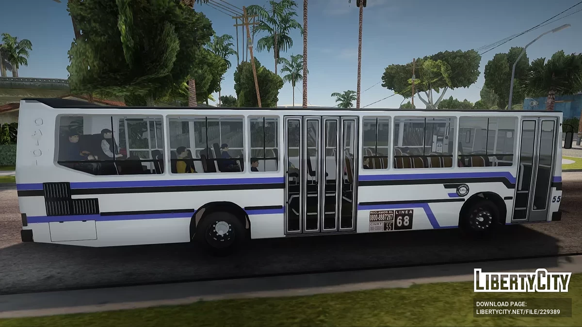 El Detalle OA101 Linea 68 Interno 55 / GTA San Andreas
