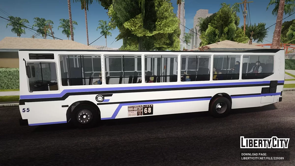 El Detalle OA101 Linea 68 Interno 55 / GTA San Andreas