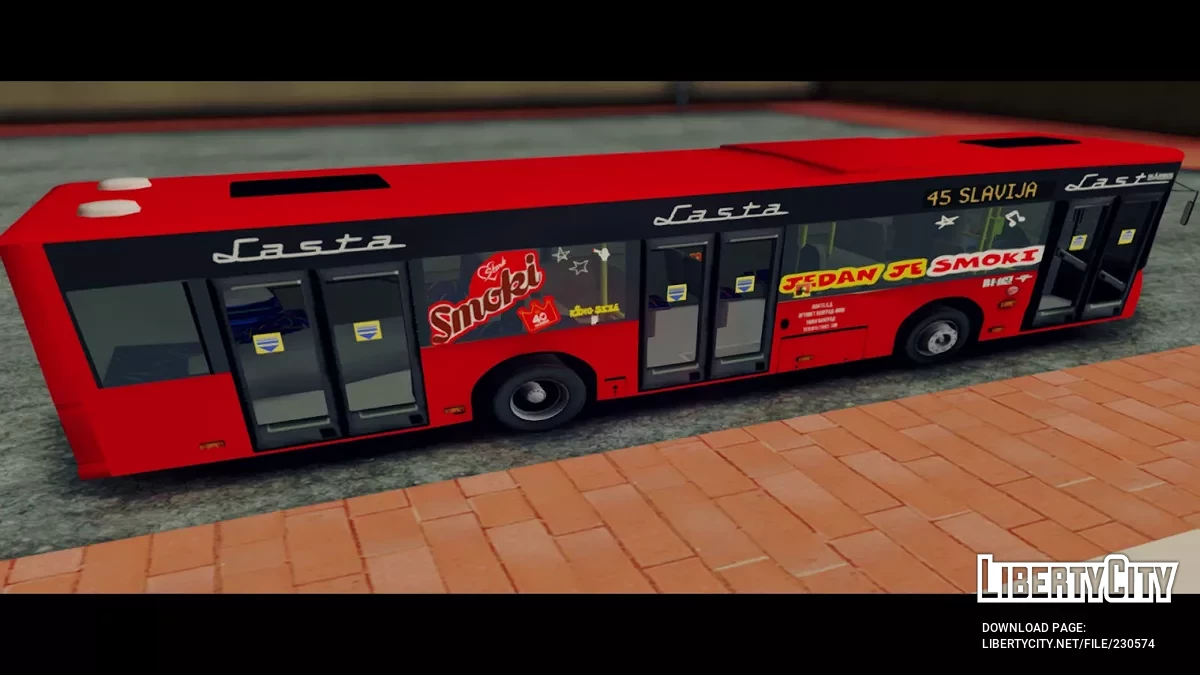 Ikarbus IK-112N Lasta-Smoki / GTA San Andreas