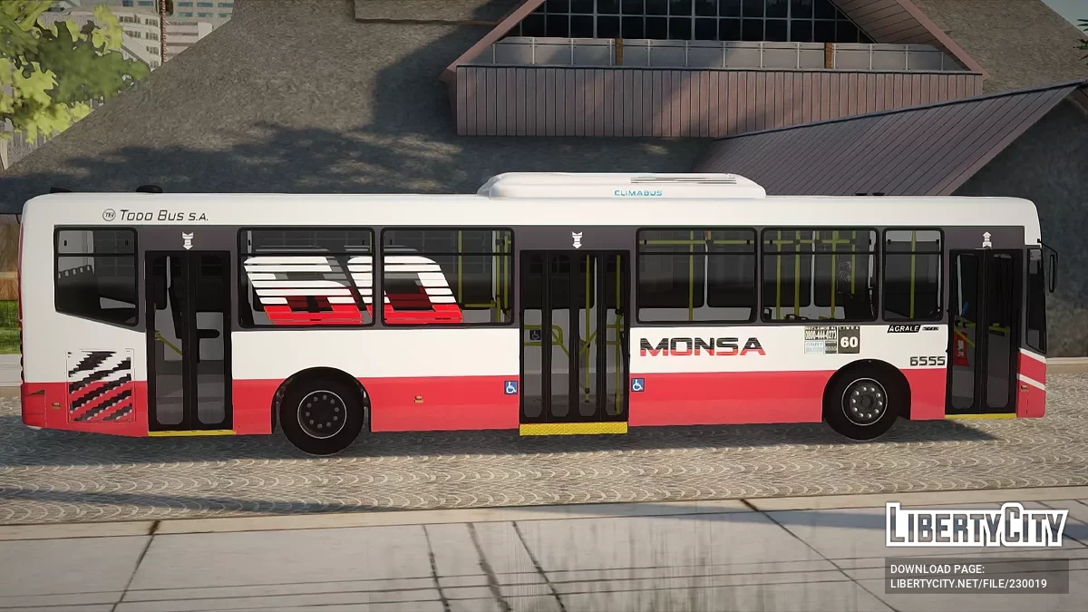 Linea 60 Todo Bus Agrale MT17 / GTA San Andreas