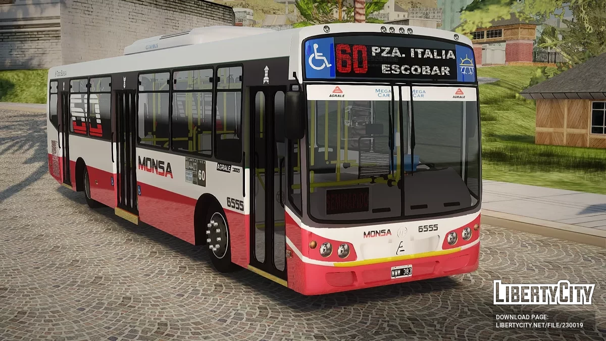 Linea 60 Todo Bus Agrale MT17 / GTA San Andreas