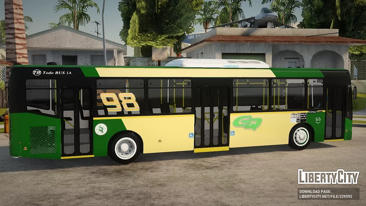 Linea 98 Todo Bus Agrale MT17 / GTA San Andreas
