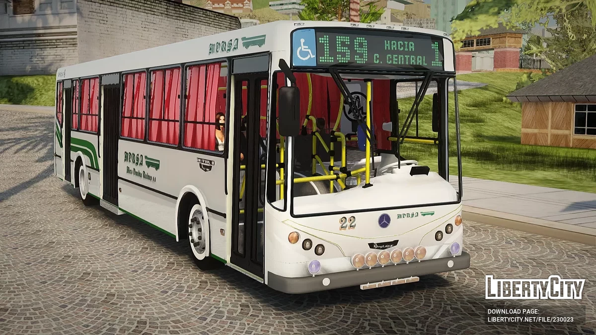 Metalpar Iguazu 2 Linea 159 Interno 22 / GTA San Andreas