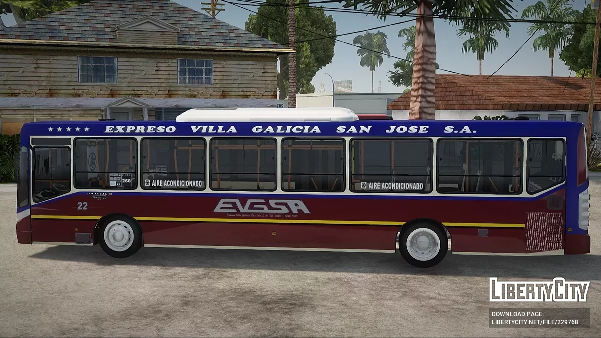Metalpar Iguazu 2 Linea 266 Interno 22 / GTA San Andreas