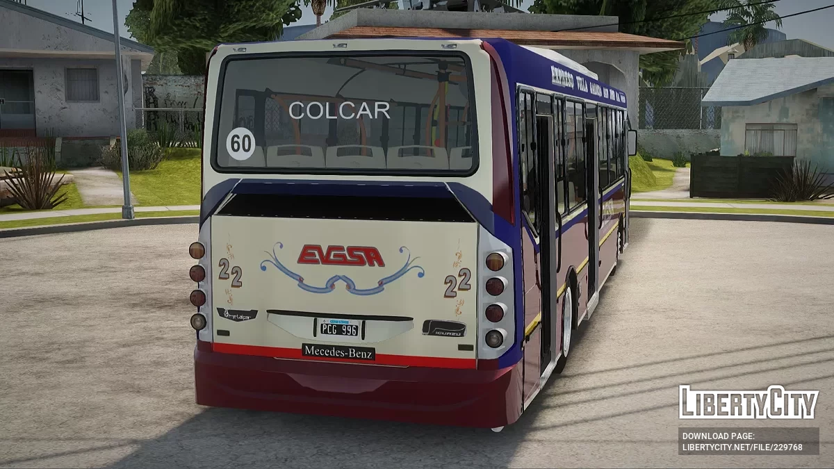 Metalpar Iguazu 2 Linea 266 Interno 22 / GTA San Andreas