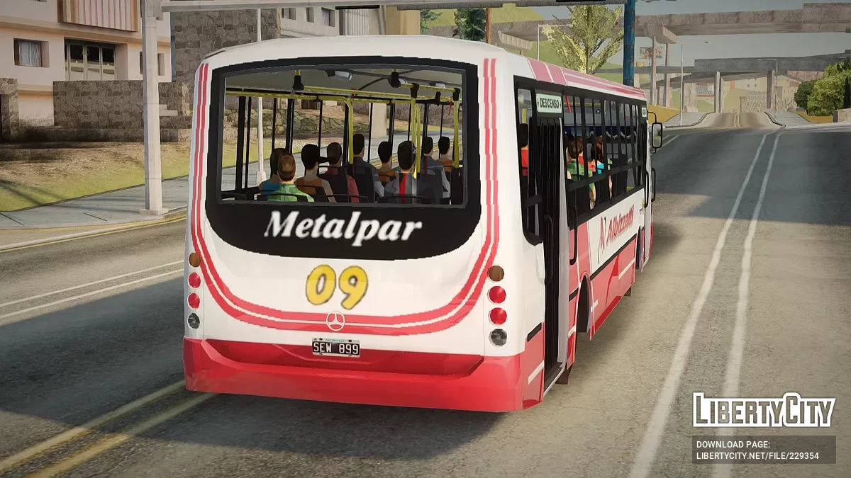 Metalpar Tronador OF 1417 Empresa Albizzatti Interno 9 / GTA San Andreas